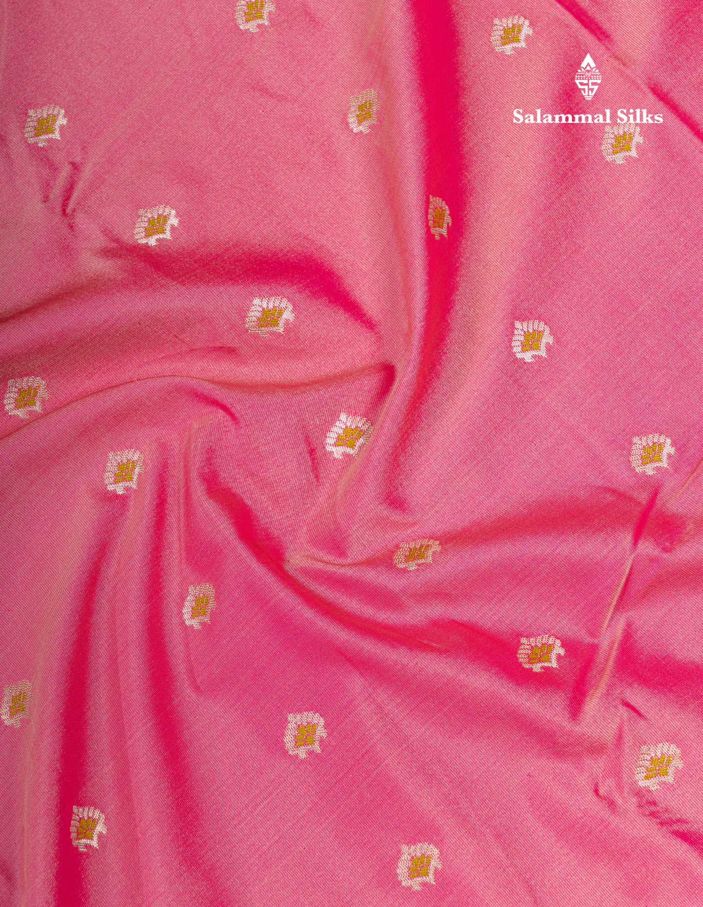 Beautiful Brown Menakari Work Semi Silk Saree With Contrast Grey Border