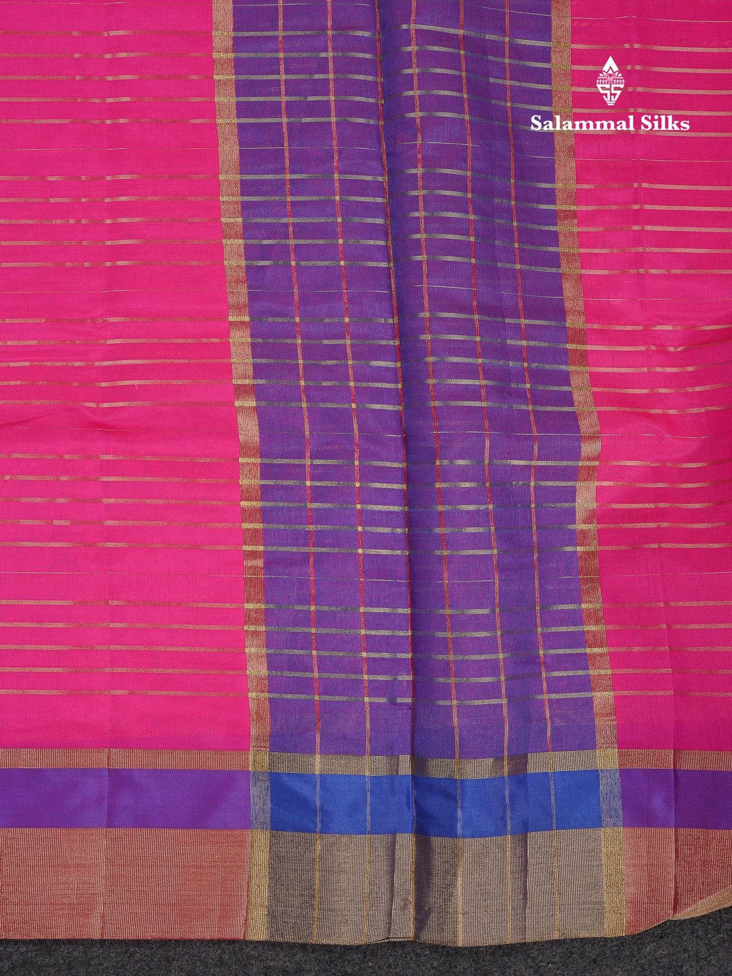 Beautiful Chilly Red Semi Tussar Fancy Saree With Contrast Dual Tone Bottle Green Blouse