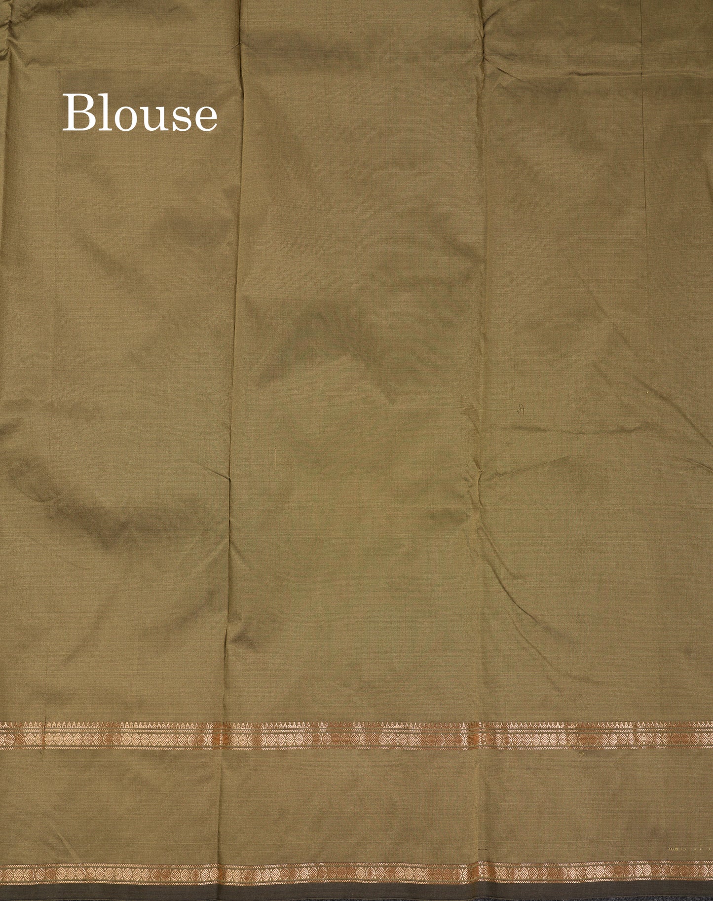 Beautiful Grey Semi Silk Saree With Tarditional Rettapet Border