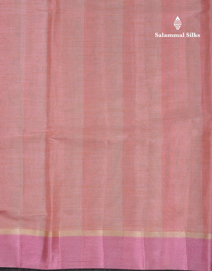 Beautiful Sea Blue Semi Tussar Fancy Saree With Contrast Sky Blue Border