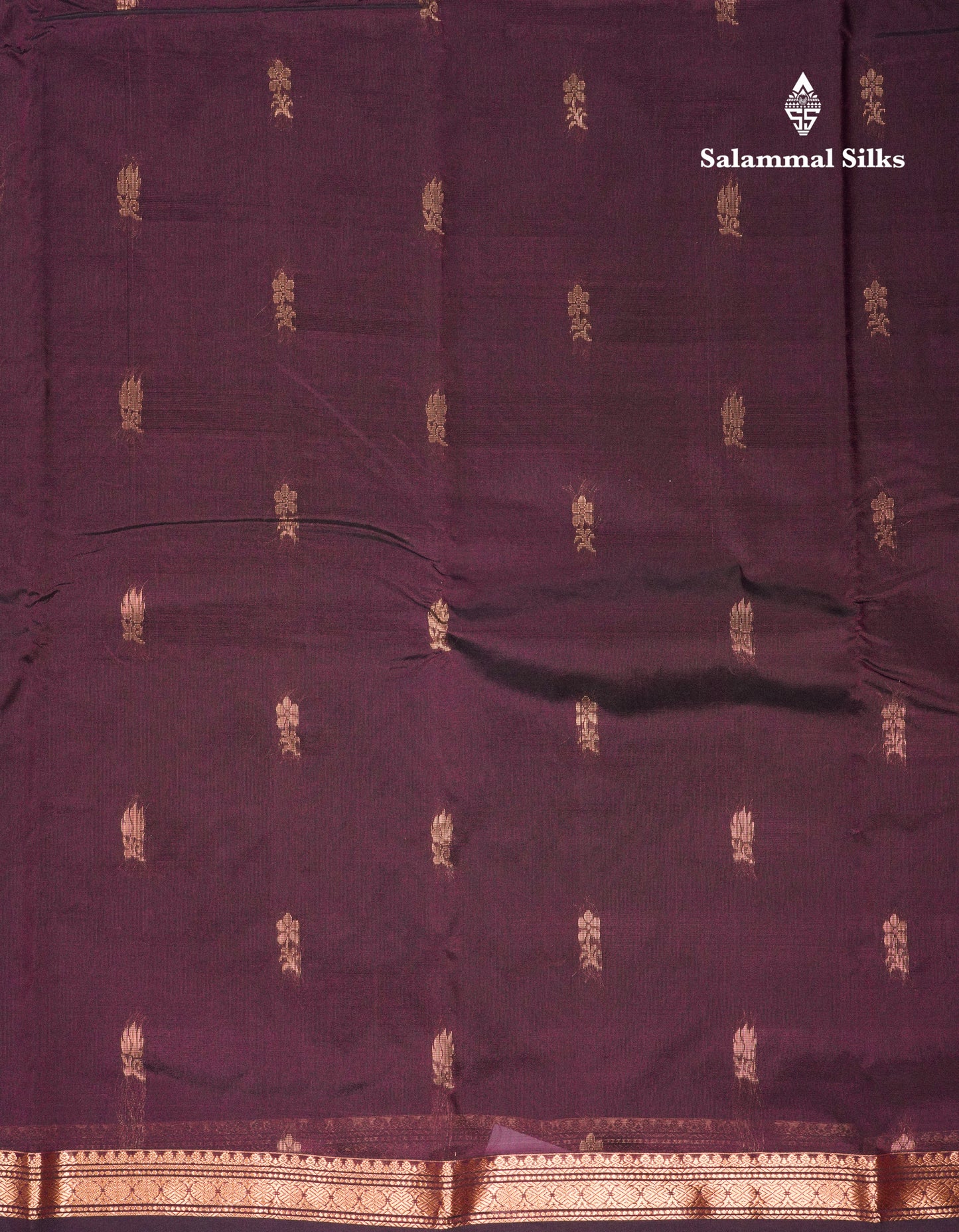 Beautiful Bottle Green Semi Silk Saree With Traditional Small Border