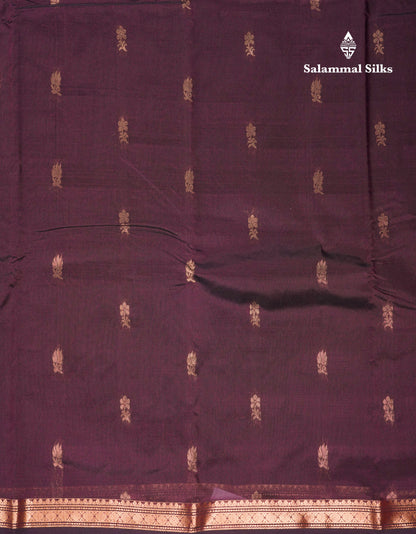 Beautiful Bottle Green Semi Silk Saree With Traditional Small Border