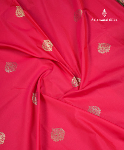 Beautiful Cream Sandal Semi Silk Saree With Contrast Dark Purple Traditional Medium Border