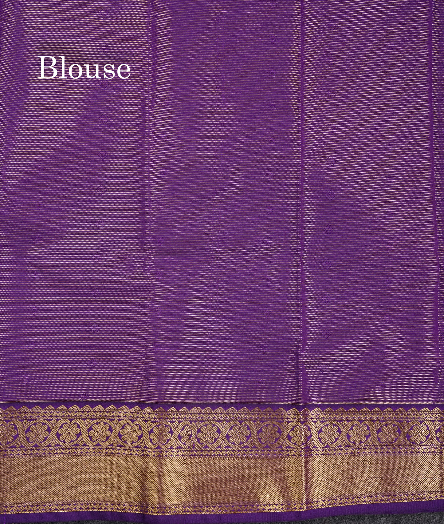 Beautiful Dual Tone Pink Vaira Oosi Lines With Butta Semi Silk Saree With Contrast Violet Traditional Border