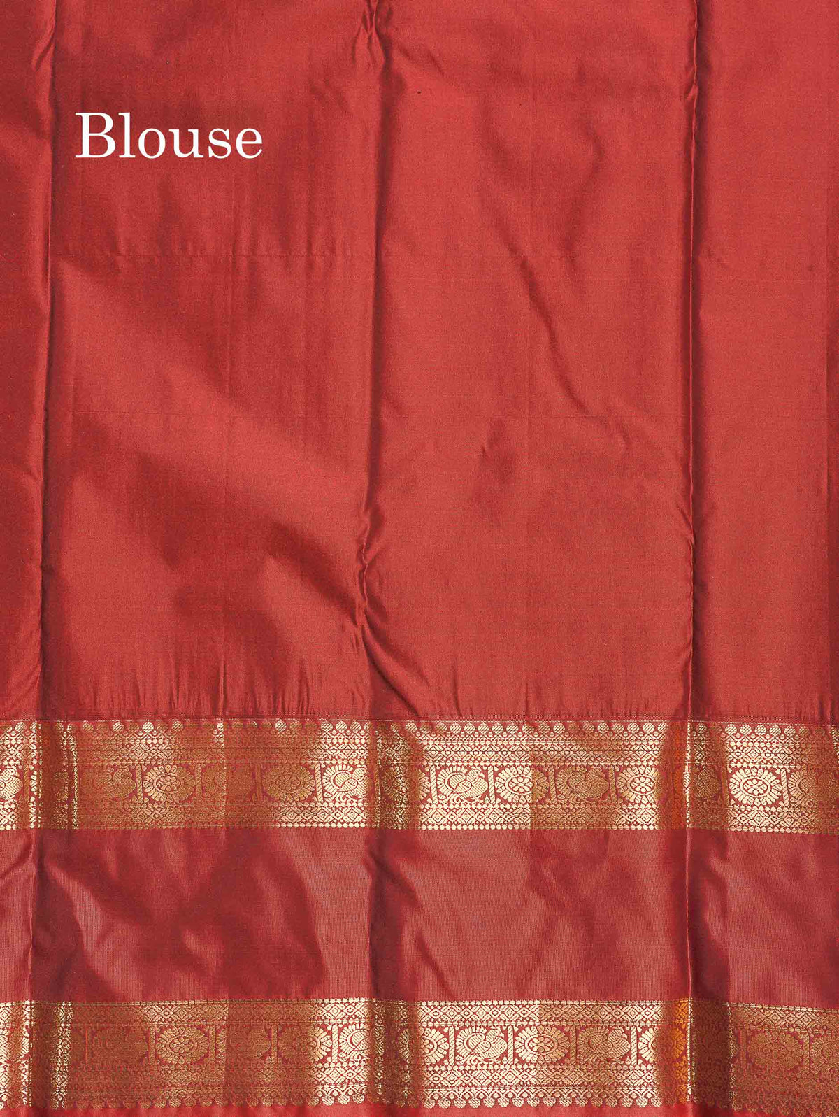 Semi Silk Saree - Light Chocolate Brown Colour Body Small Checks With Butta & Deep Wine Traditional Gap Border