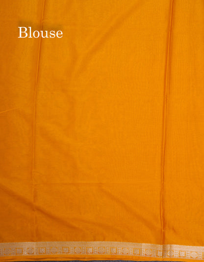 Bottle Green Plain Semi Mysore Crepe Saree With Embroidery Work Border