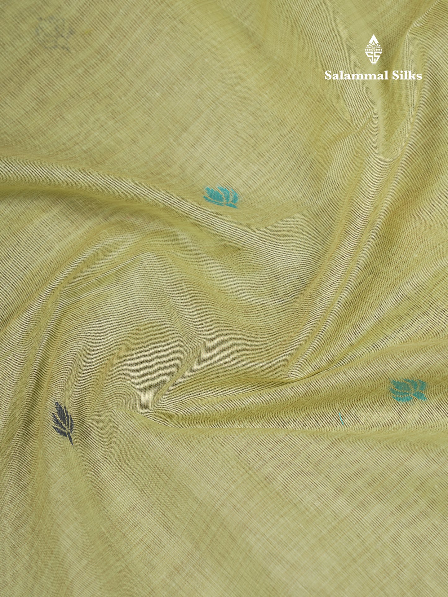 Beautiful Dark Peach Menakari Work Butta Muga Cotton Saree With Blouse