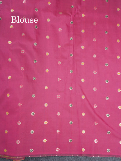 Magenta Colour Pashmina Saree With Rich Weaving Work