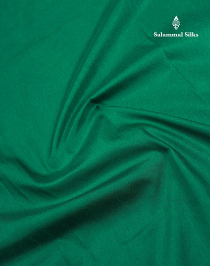Brown Colour Plain Semi Dola Silk With Ajirah Print Border
