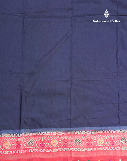 Brown Colour Plain Semi Dola Silk With Ajirah Print Border