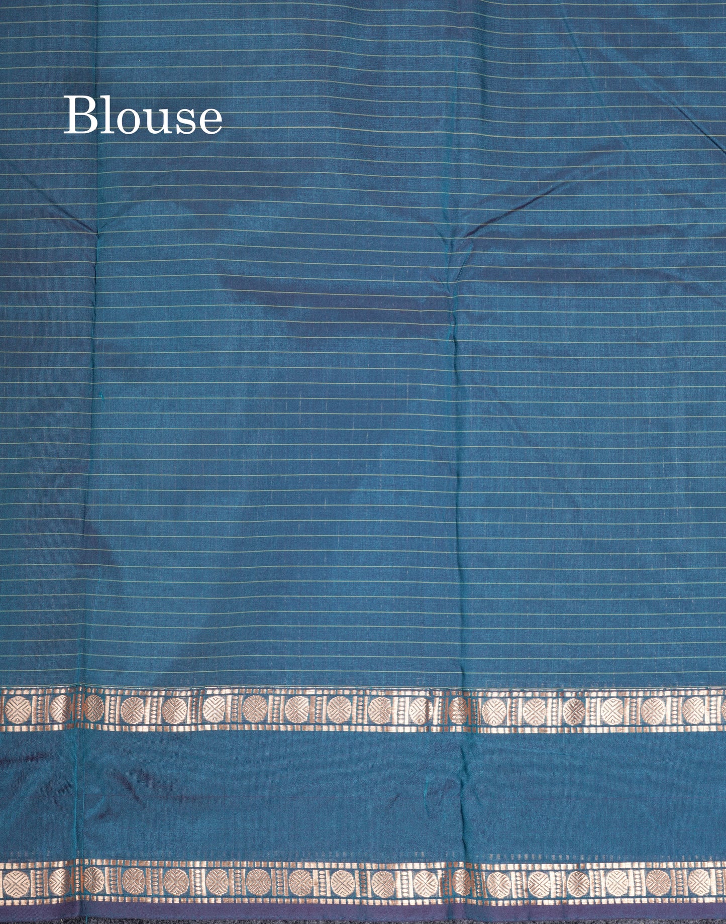 Light Weight Semi Silk Saree - Brown Checks With Butta With Traditional Rettapet Border