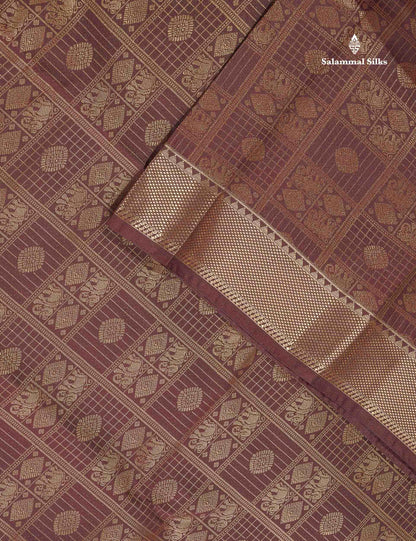 Semi Silk Saree - Sapphire Green Colour Body With Traditional Evening Morning Border