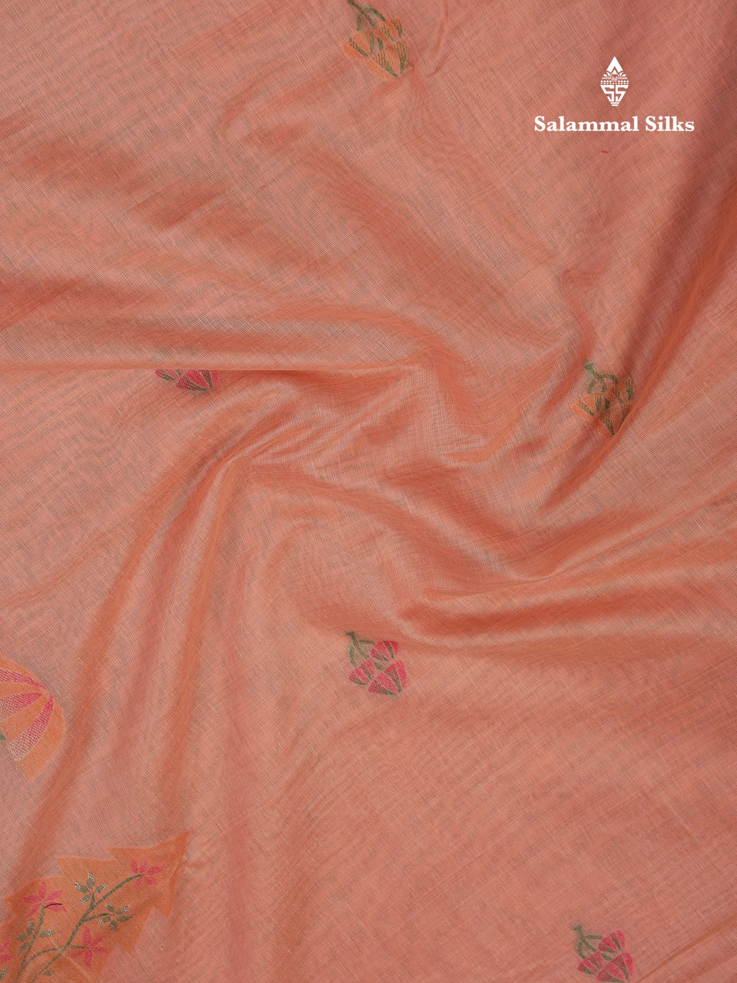 Beautiful Cream Sandal Muga Cotton Saree With Contrast Black Blouse