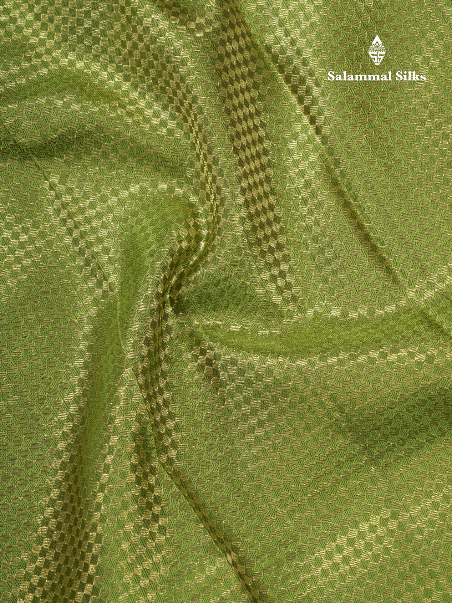 Green Grand Bridal Kanjivaram Pure Silk Saree With Maroon Traditional Border