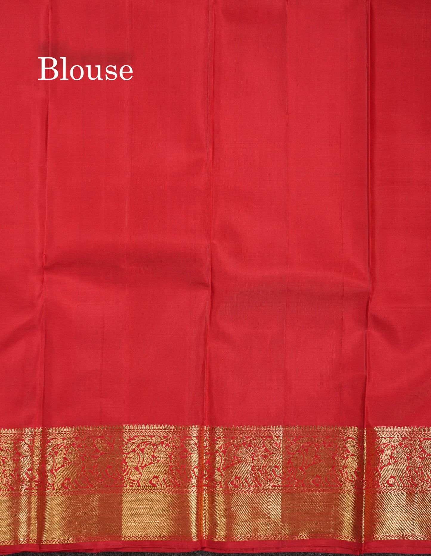 Beautiful Redish Maroon Vanasingaram Bridal Pure Kanjiivaram Silk Saree With Traditional Border