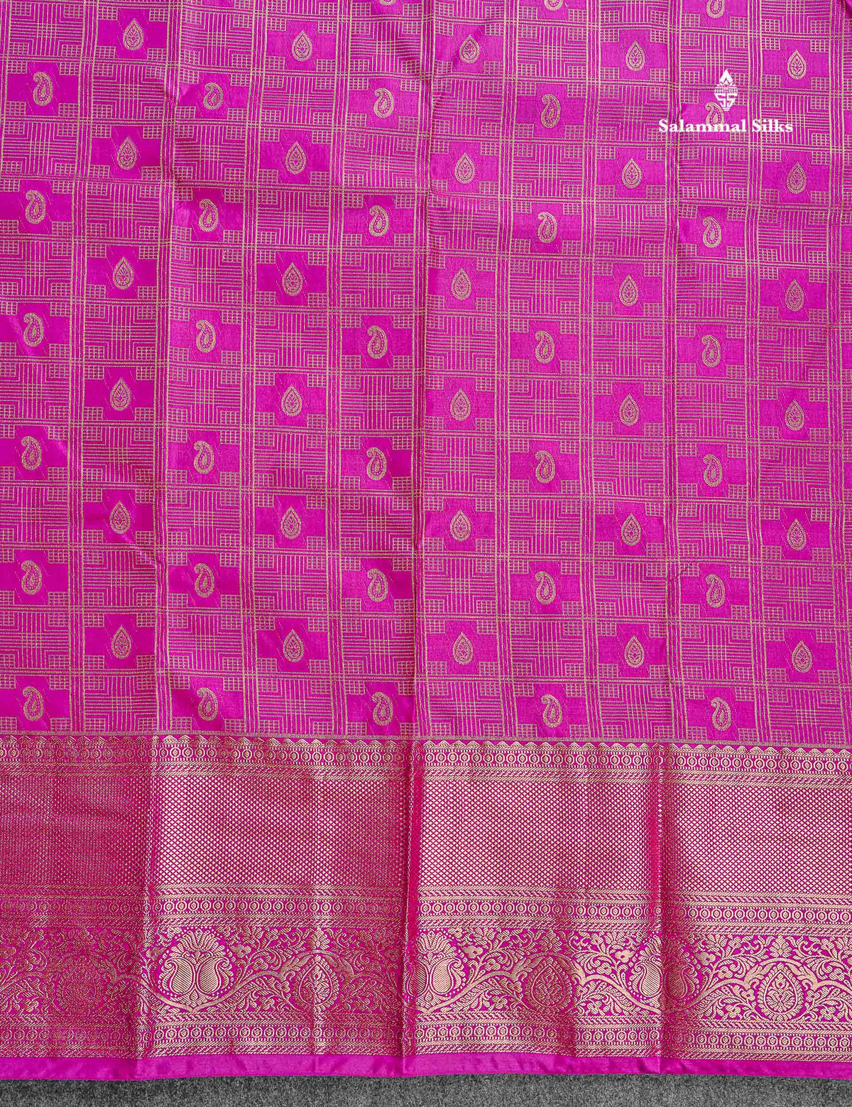 Semi Silk Saree - Wine Purple Colour Body With Traditional Evening Morning Border