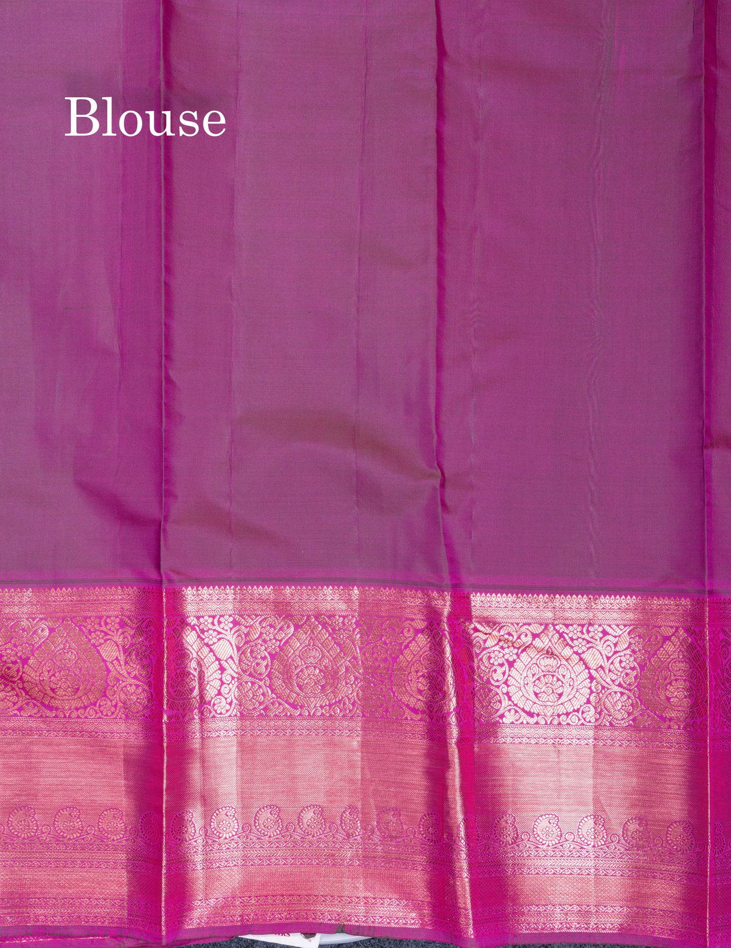 Pink Puremix Silk Saree With Contrast Magenta Traditional Evening Morning Border