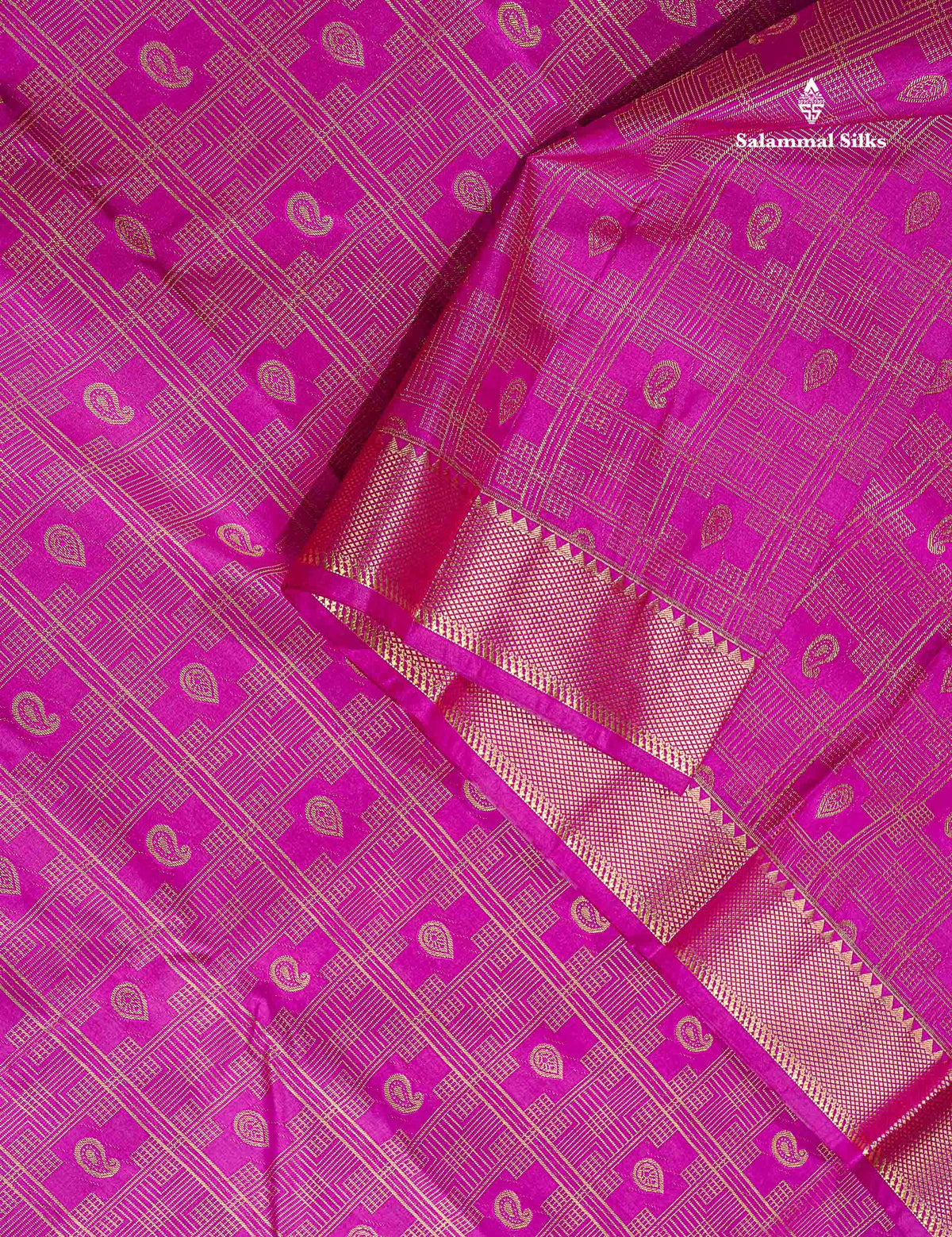 Semi Silk Saree - Wine Purple Colour Body With Traditional Evening Morning Border