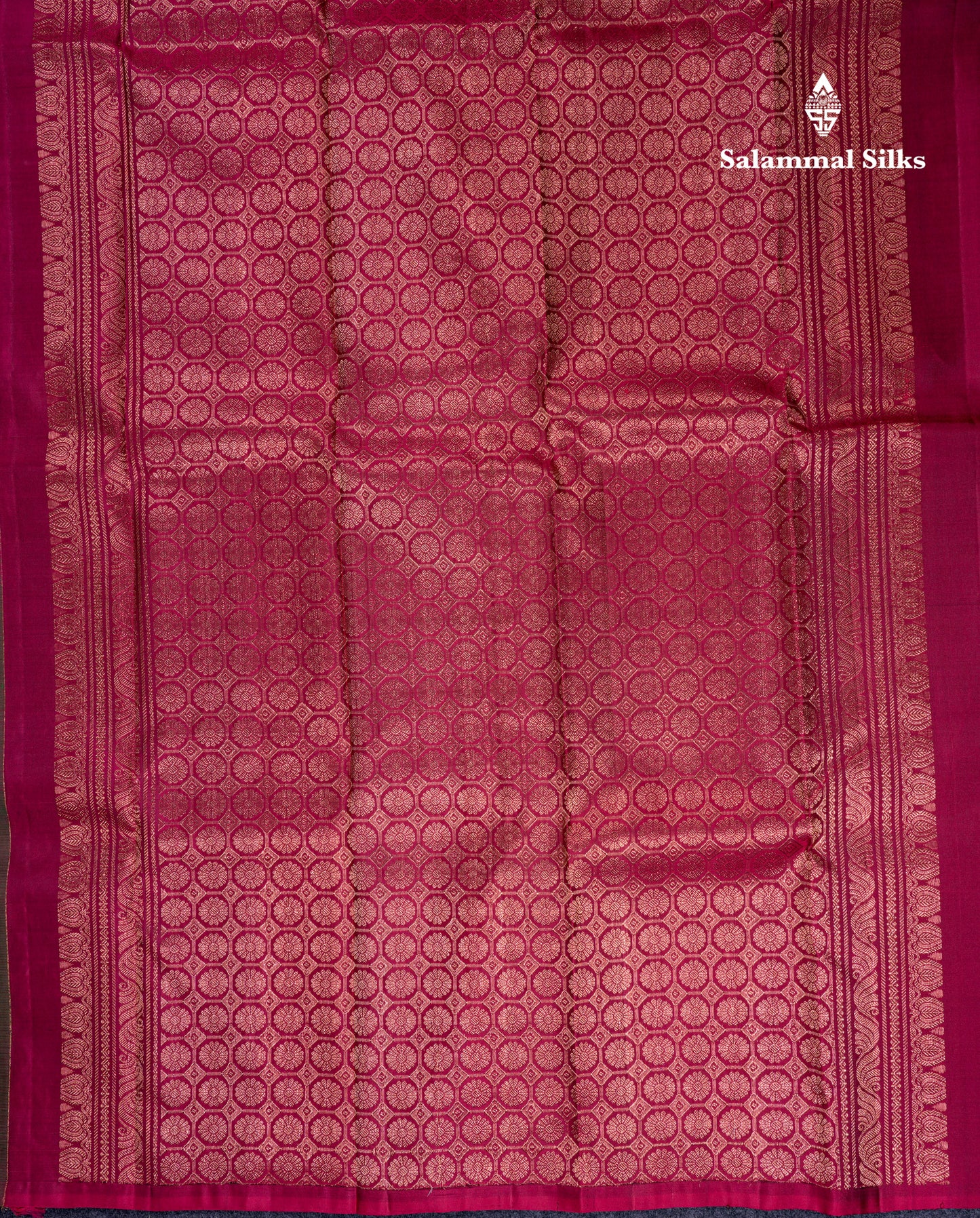 Beautiful Dual Tone Green Fancy Pure Kanjivaram Silk Saree With Contrast Dual Tone Maroon Blouse