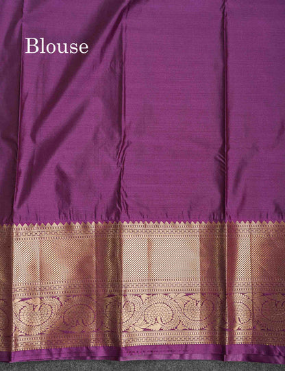 Semi Silk Saree - Grey Colour Body With Contrast Maroon Evening Morning Border
