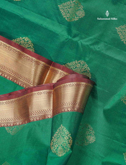 Semi Silk Saree - Beige Colour Body With Contrast Orange Traditional Evening Morning Border