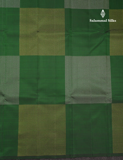 Beautiful Dark Maroon Silver & Gold Zari Fancy Pure Kanjivaram Silk Saree With Contrast Pink Blouse