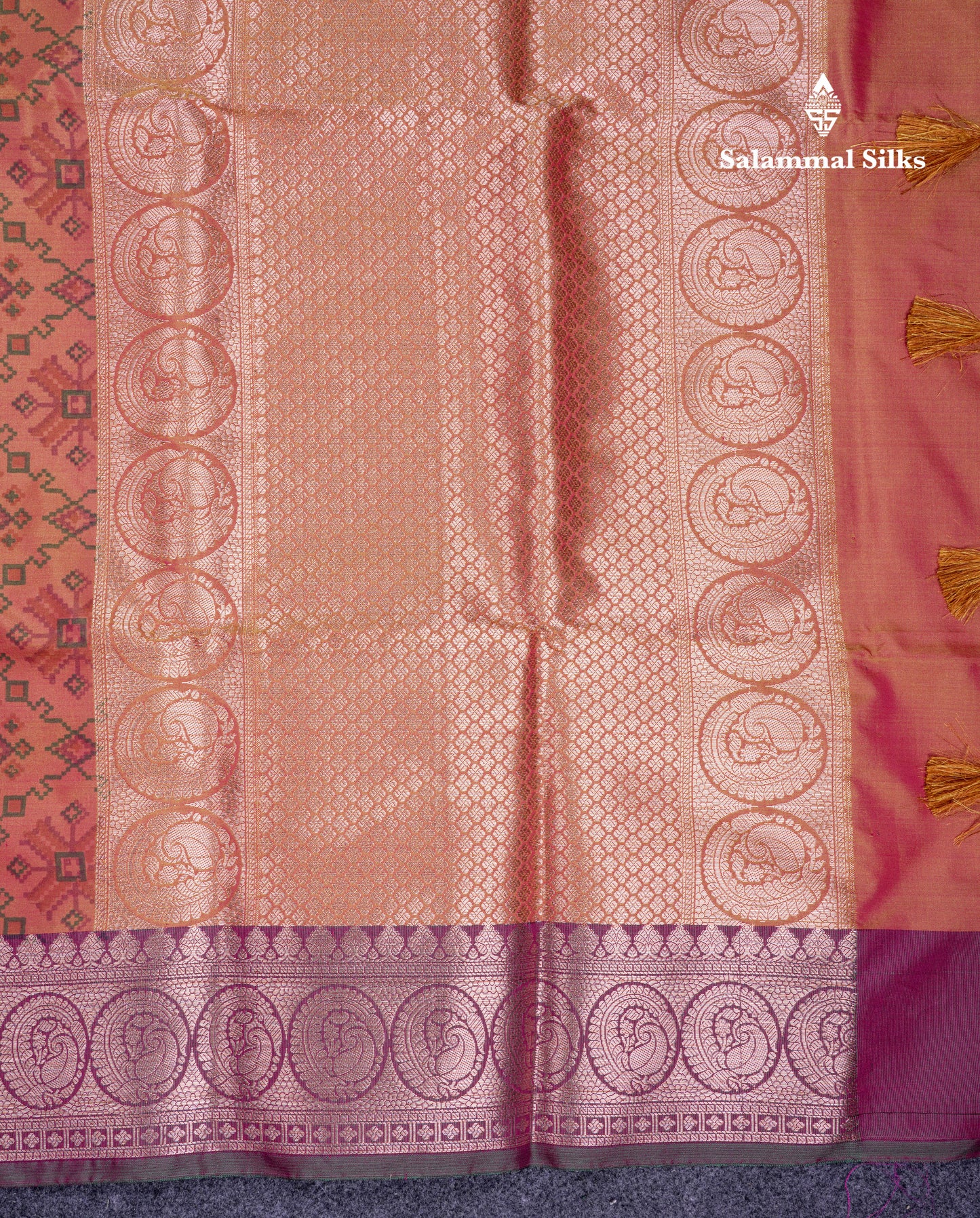 Beautiful Sea Blue Semi Soft Silk Saree With Contrast Light Purple Traditional Border