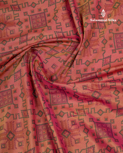 Beautiful Sea Blue Semi Soft Silk Saree With Contrast Light Purple Traditional Border