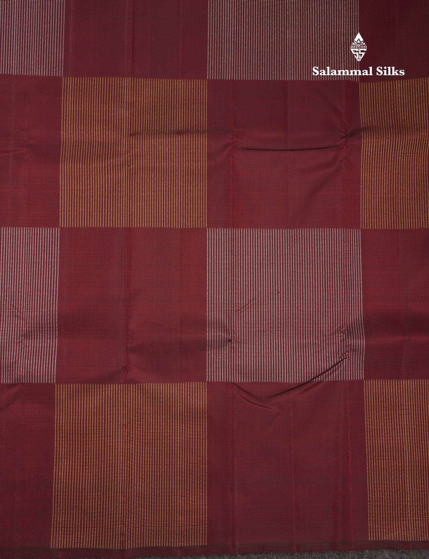 Beautiful Dark Maroon Silver & Gold Zari Fancy Pure Kanjivaram Silk Saree With Contrast Pink Blouse