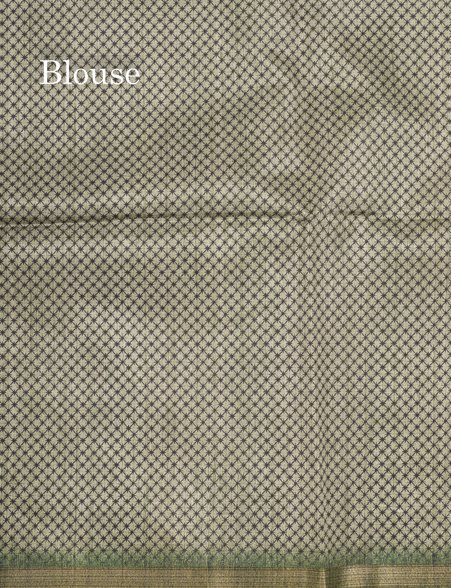 Sandal Colour Semi Tussar Fancy Saree With Designer Blouse