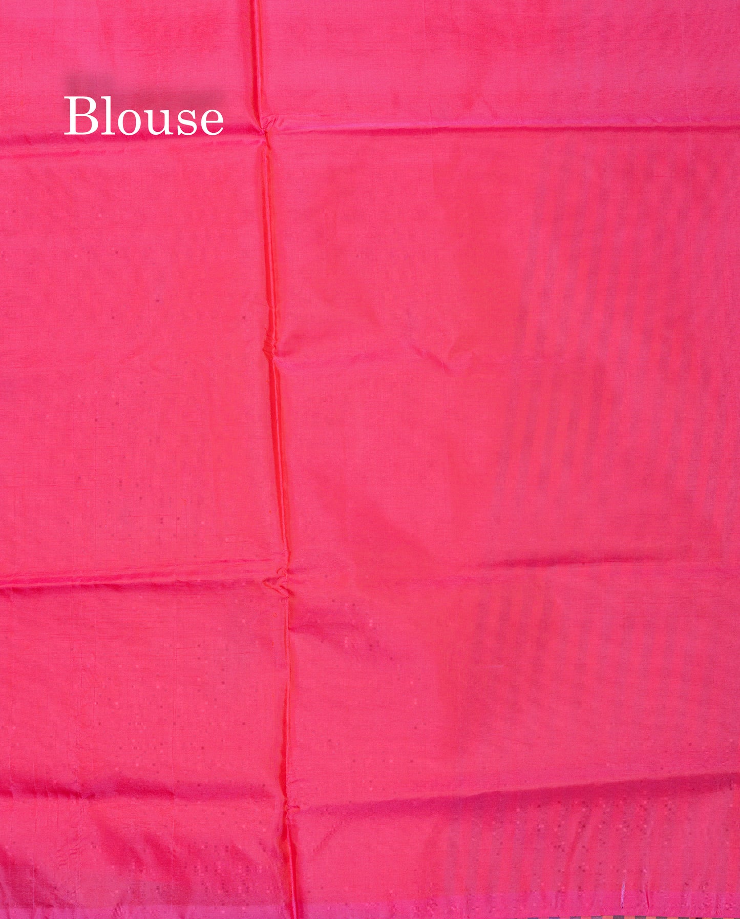 Brown Banana Pinth Saree (Vaazhainaar Pattu) With Contrast Pink Blouse