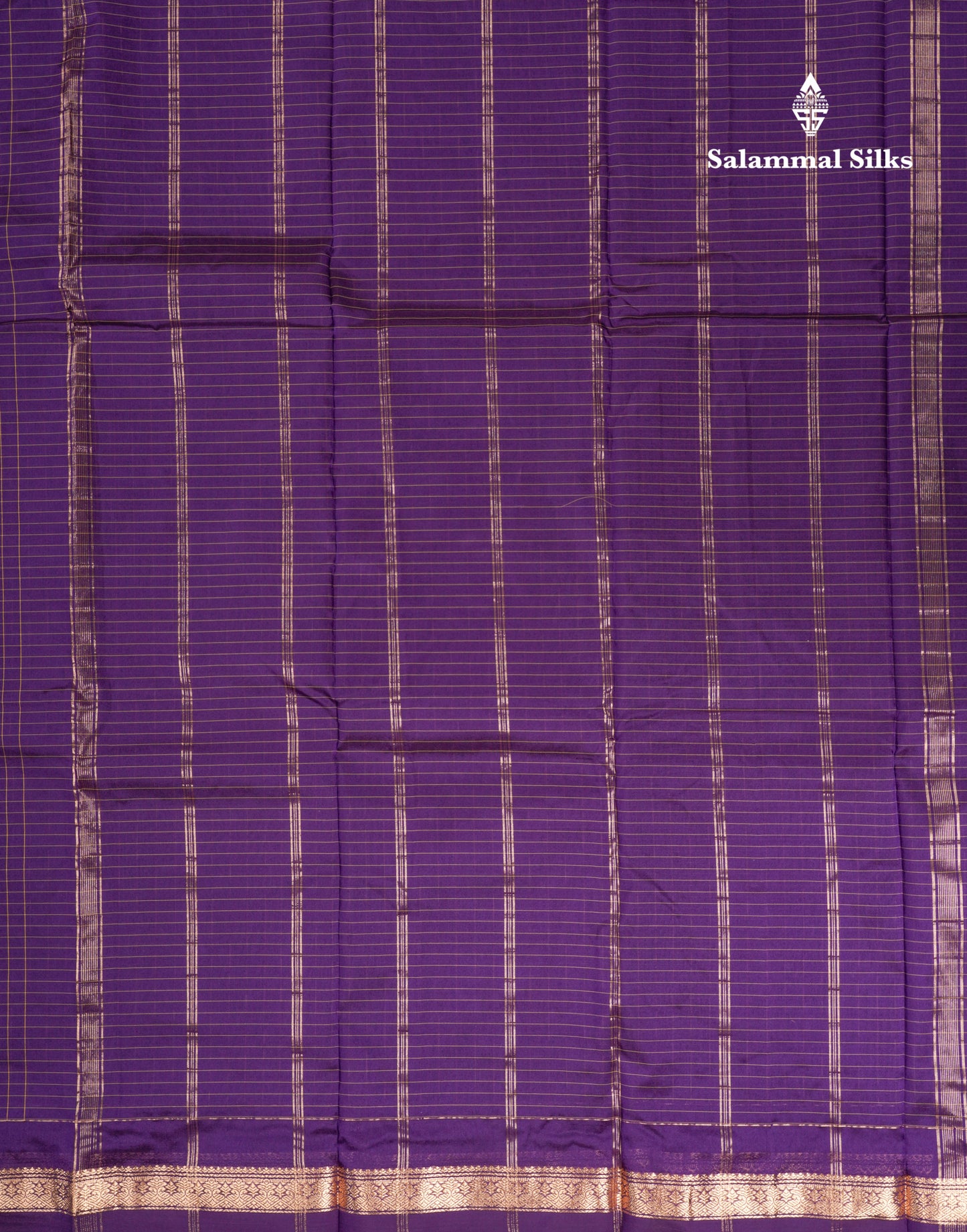 Mustard Yellow Checks With Butta Light Weight Semi Silk Saree With Small Border