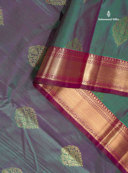 Semi Silk Saree - Beige Colour Body With Contrast Orange Traditional Evening Morning Border