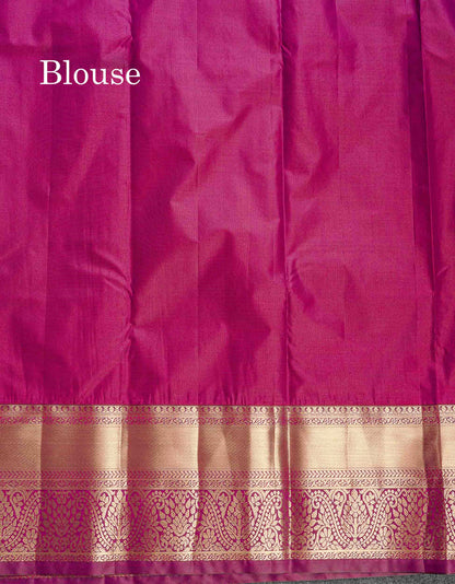 Semi Silk Saree - Beige Colour Body With Contrast Orange Traditional Evening Morning Border