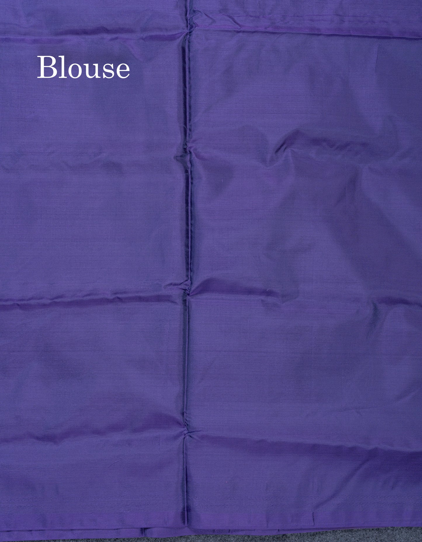 Dual Tone Pastel Blue Banana Pinth Saree (Vaazhainaar Pattu) With Contrast Dark Purple Blouse