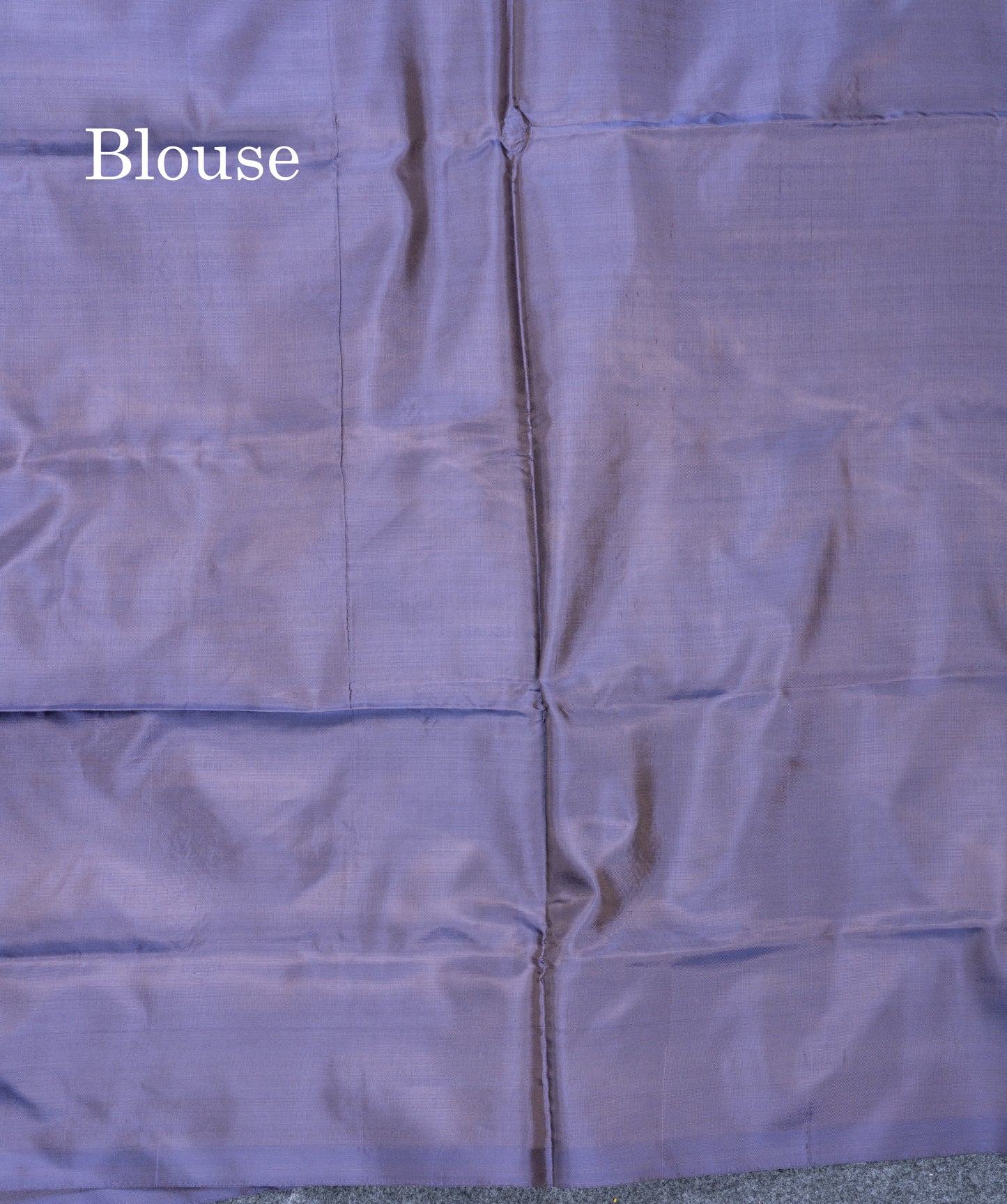 Pink Banana Pinth Saree (Vaazhainaar Pattu) With Contrast Navy Blue Blouse