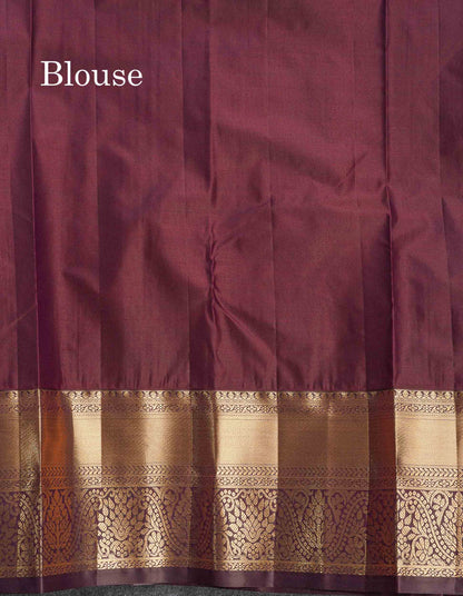 Semi Silk Saree - Beige Colour Body With Contrast Orange Traditional Evening Morning Border