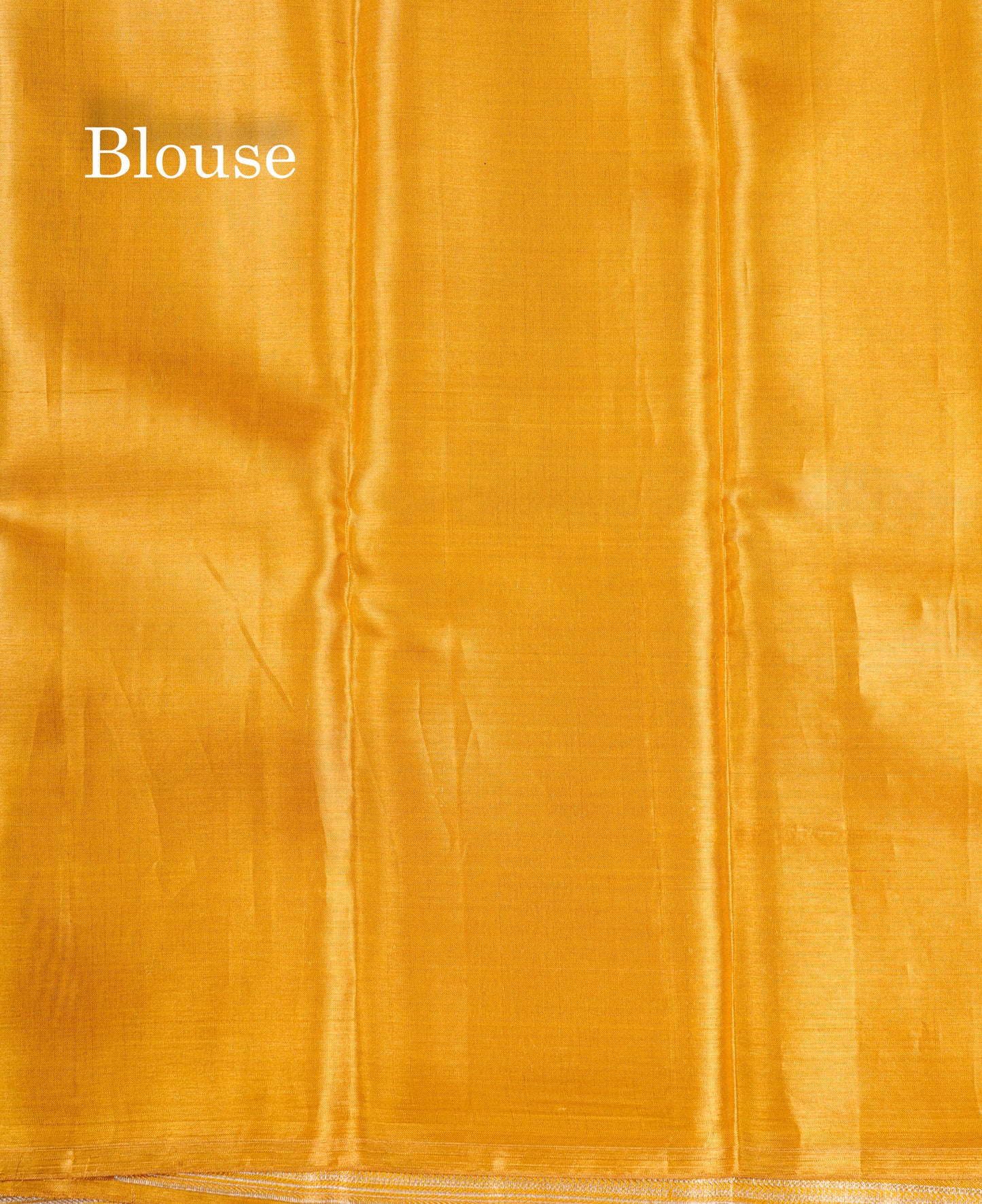 Gold Colour Tissue Bridal Pure Kanjivaram Silk Saree With Fancy Turning Border
