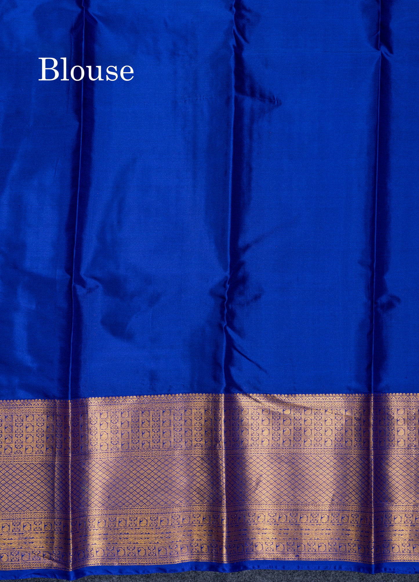 Mustard Yellow Puremix Silk Saree With Contrast Royal Blue Traditional Evenving Morning Border