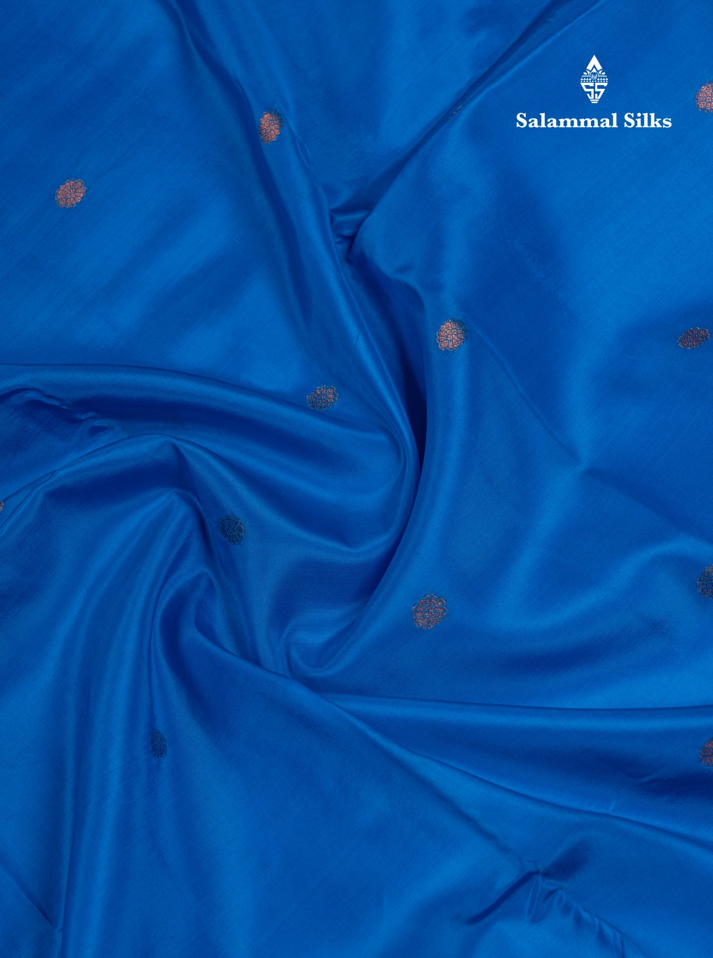 Anandha Blue Puremix Silk Saree With Contrast Maroon Traditional Eveving Morning Border