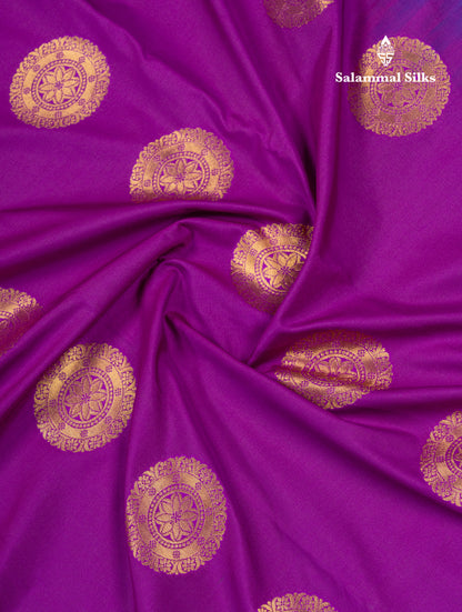 Vadamalli Semi Silk Saree With Contrast Blue Blouse