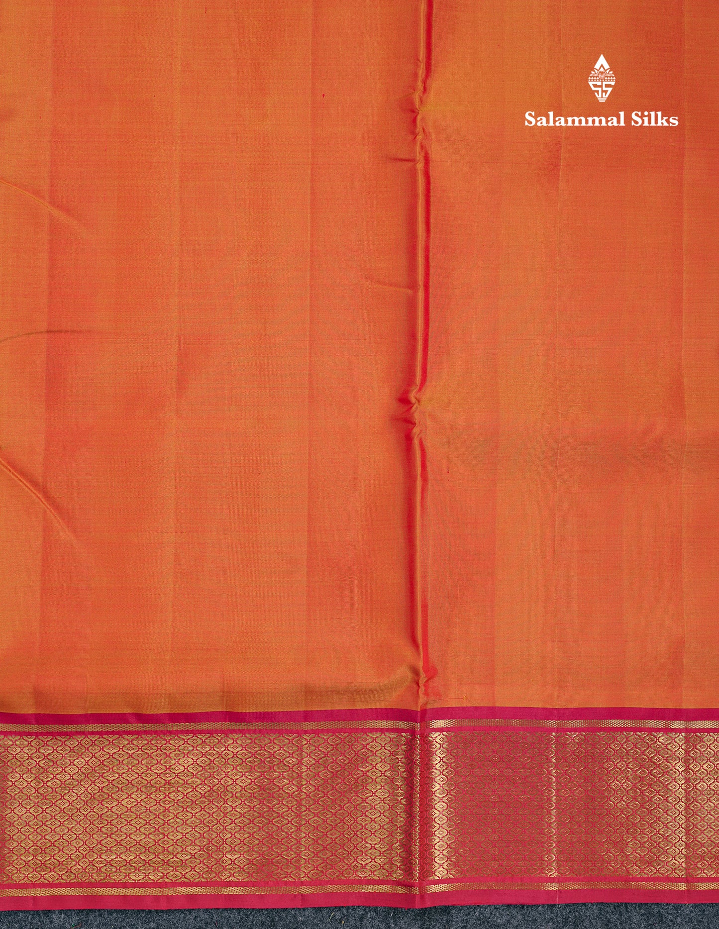 Beautiful Mango Yellow 10 Yards Pure Silk Saree With (5inch) Contrast Maroon Traditional Border