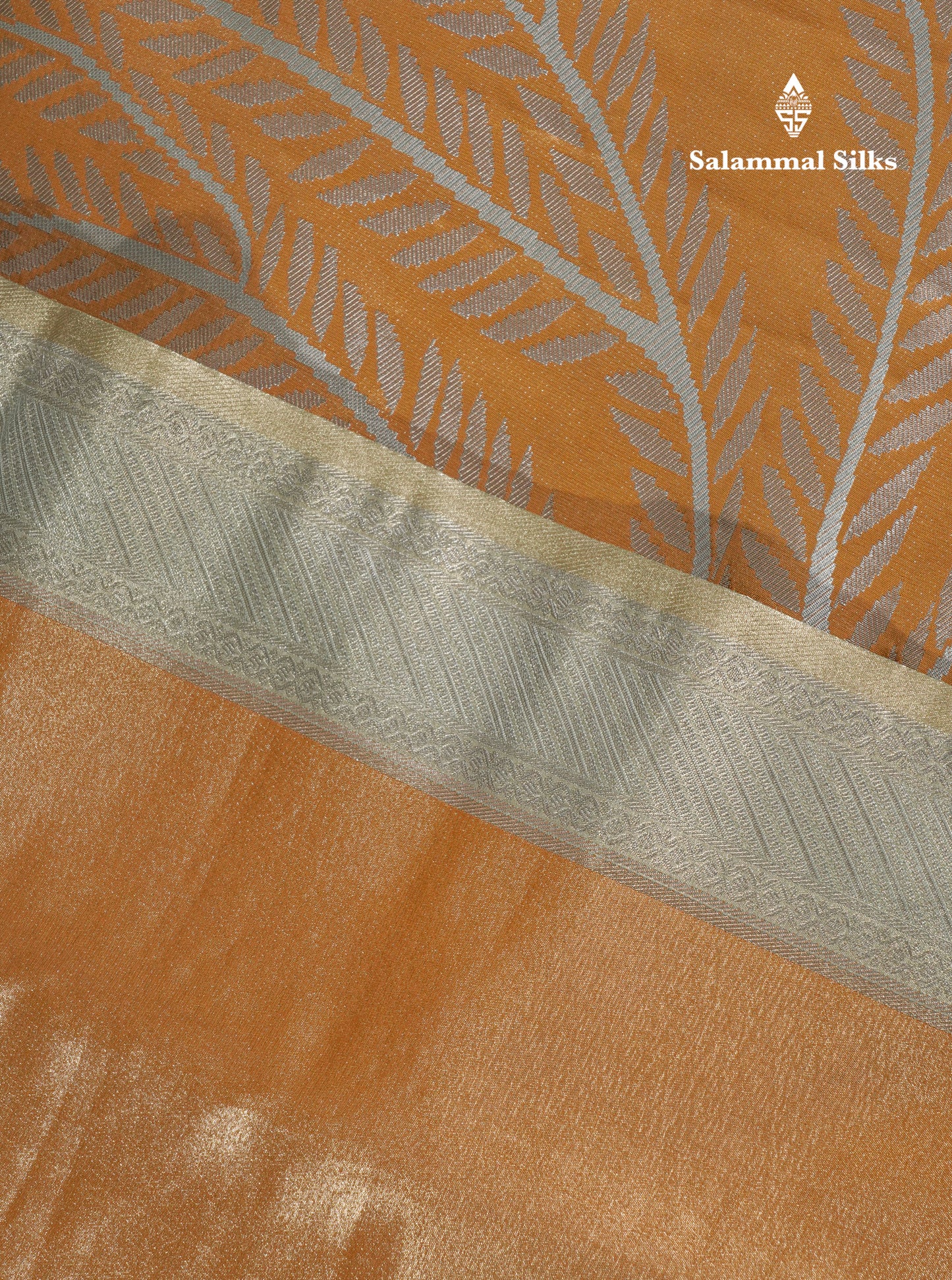 Gold Bridal Semi Silk Saree With Contrast Pista Green Blouse