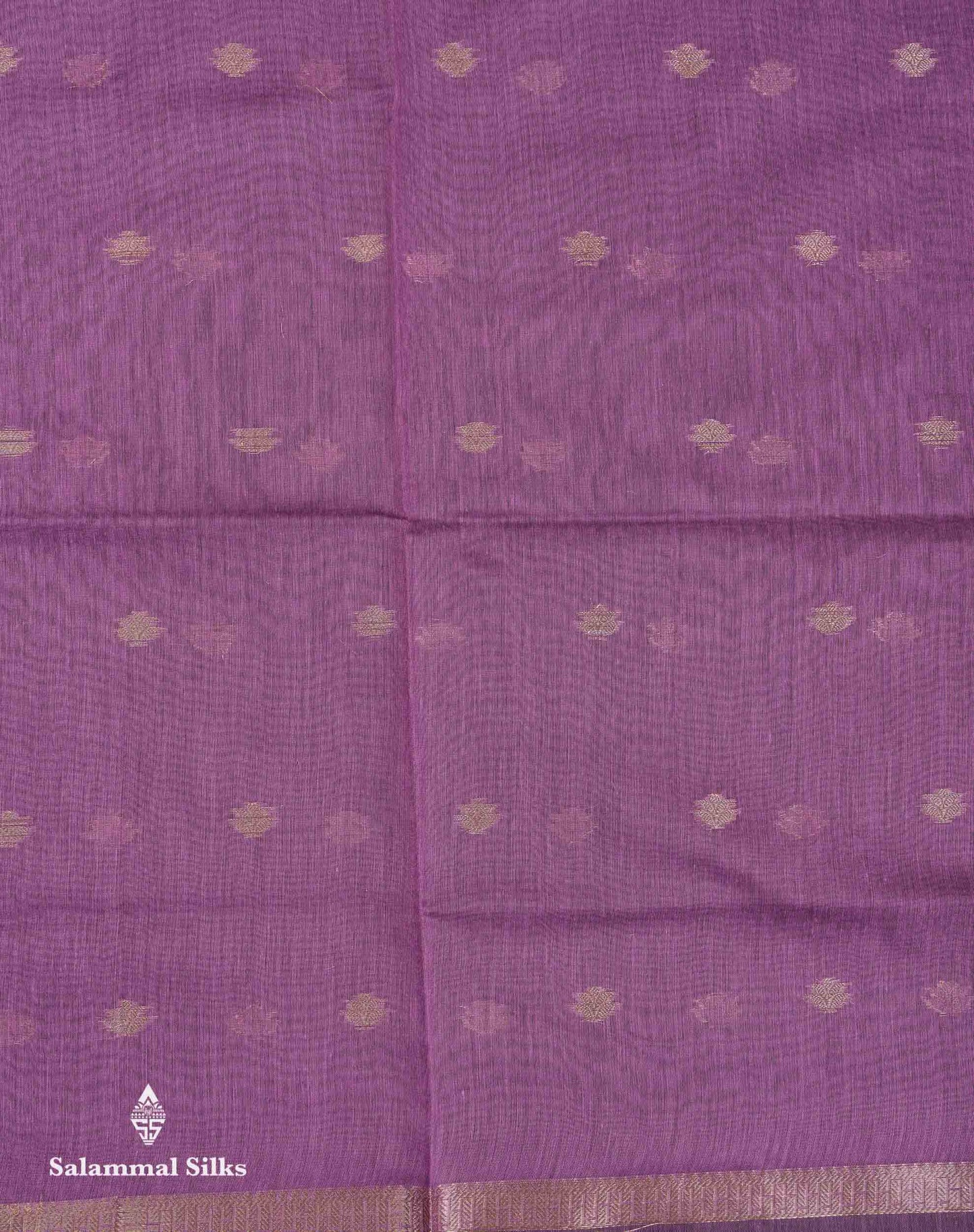 Beautiful Grey Zari Butta Maheshwar Cotton Saree With Contrast Manthulir Green Blouse