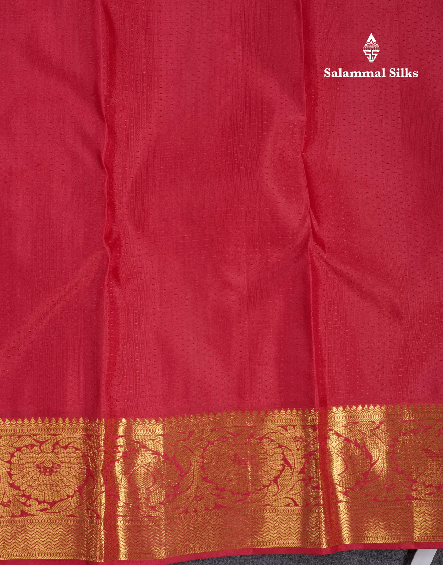 Maroon Beautiful Bridal Kanjivaram Pure Silk Saree With Self Gold Zari Border