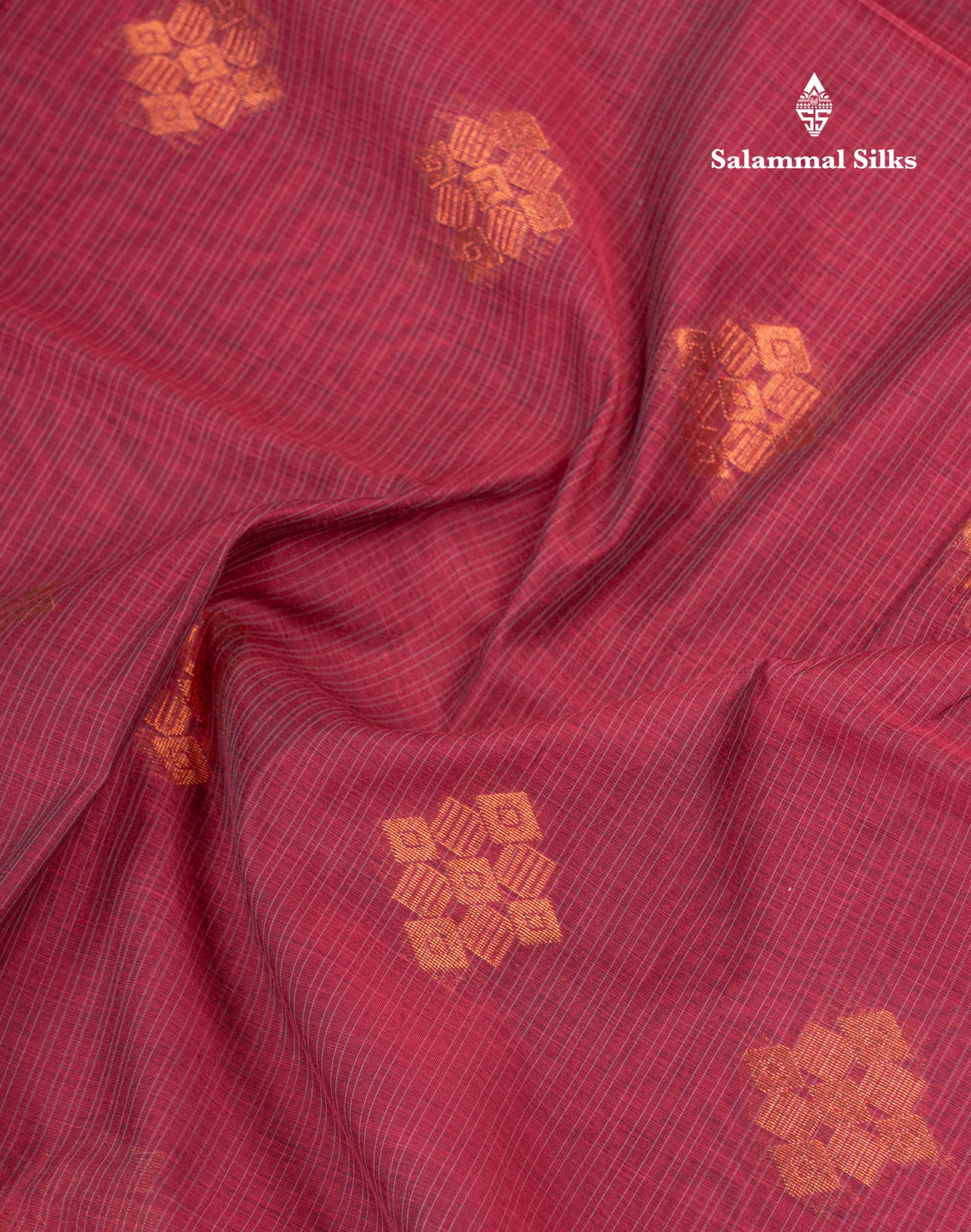 Beautiful Dark Navy Blue Kota Cotton Saree With Contrast Light Maroon Fancy Border