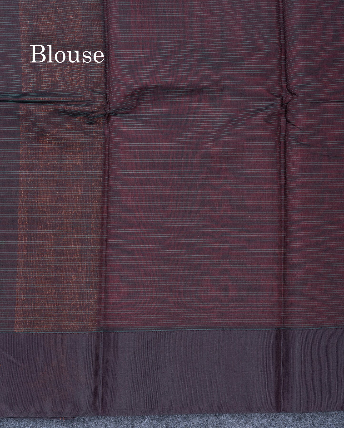 Beautiful Dark Navy Blue Kota Cotton Saree With Contrast Light Maroon Fancy Border