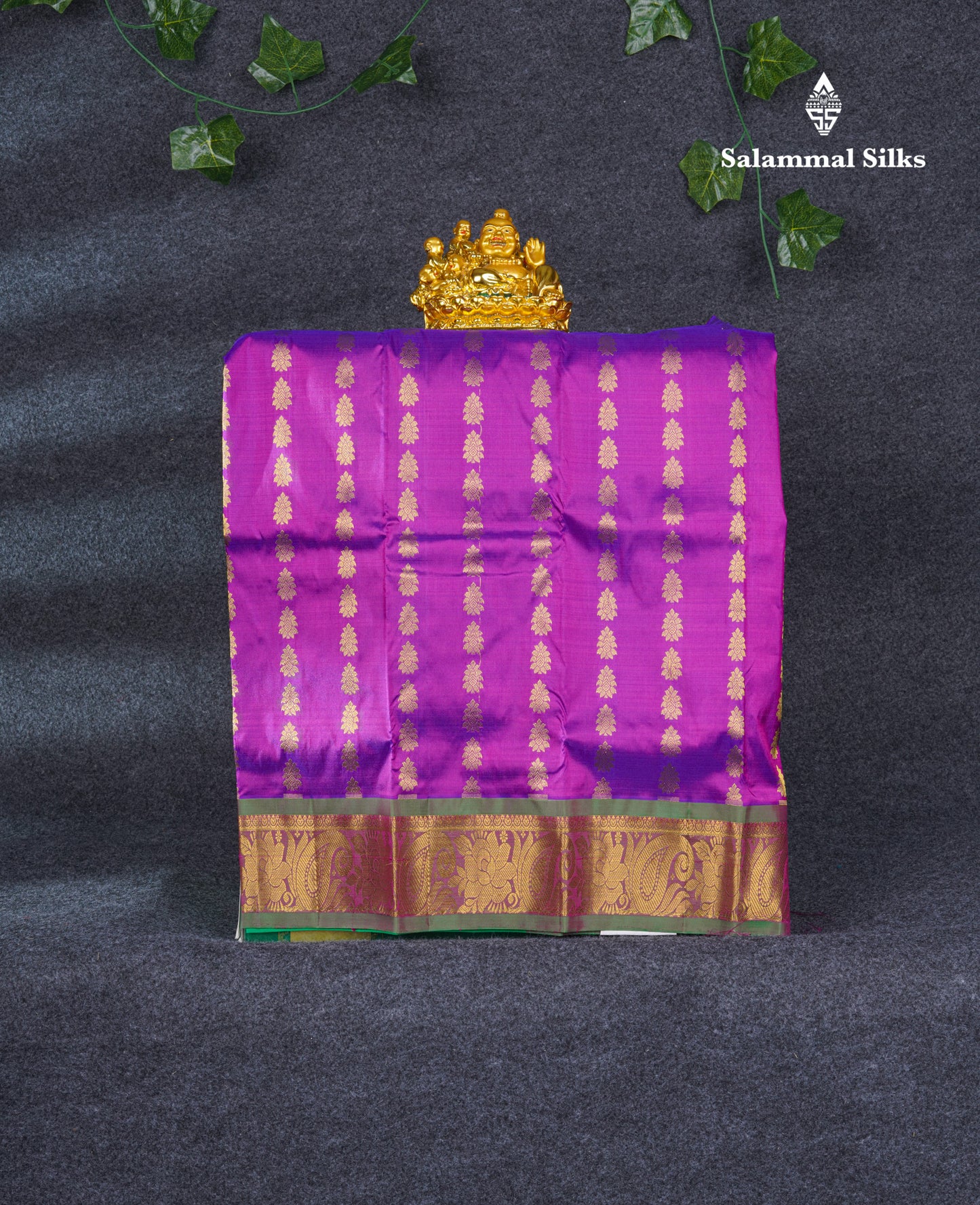 Pure Silk Pattu Pavadai (Pink) With Pinkish Orange Blouse 20"