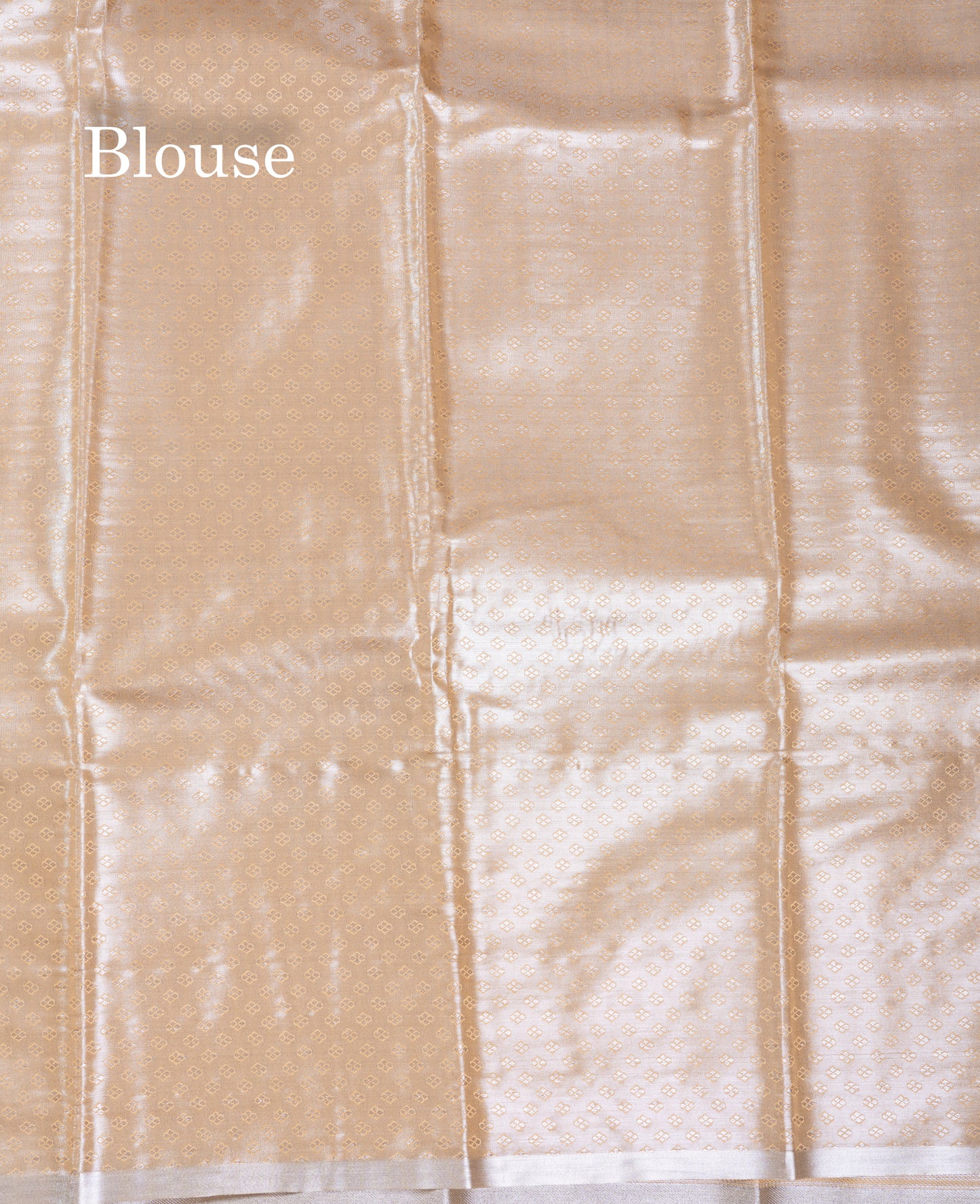 Light Chocolate Bridal Tissue Semi Silk Saree With Traditional Evening Morning Border