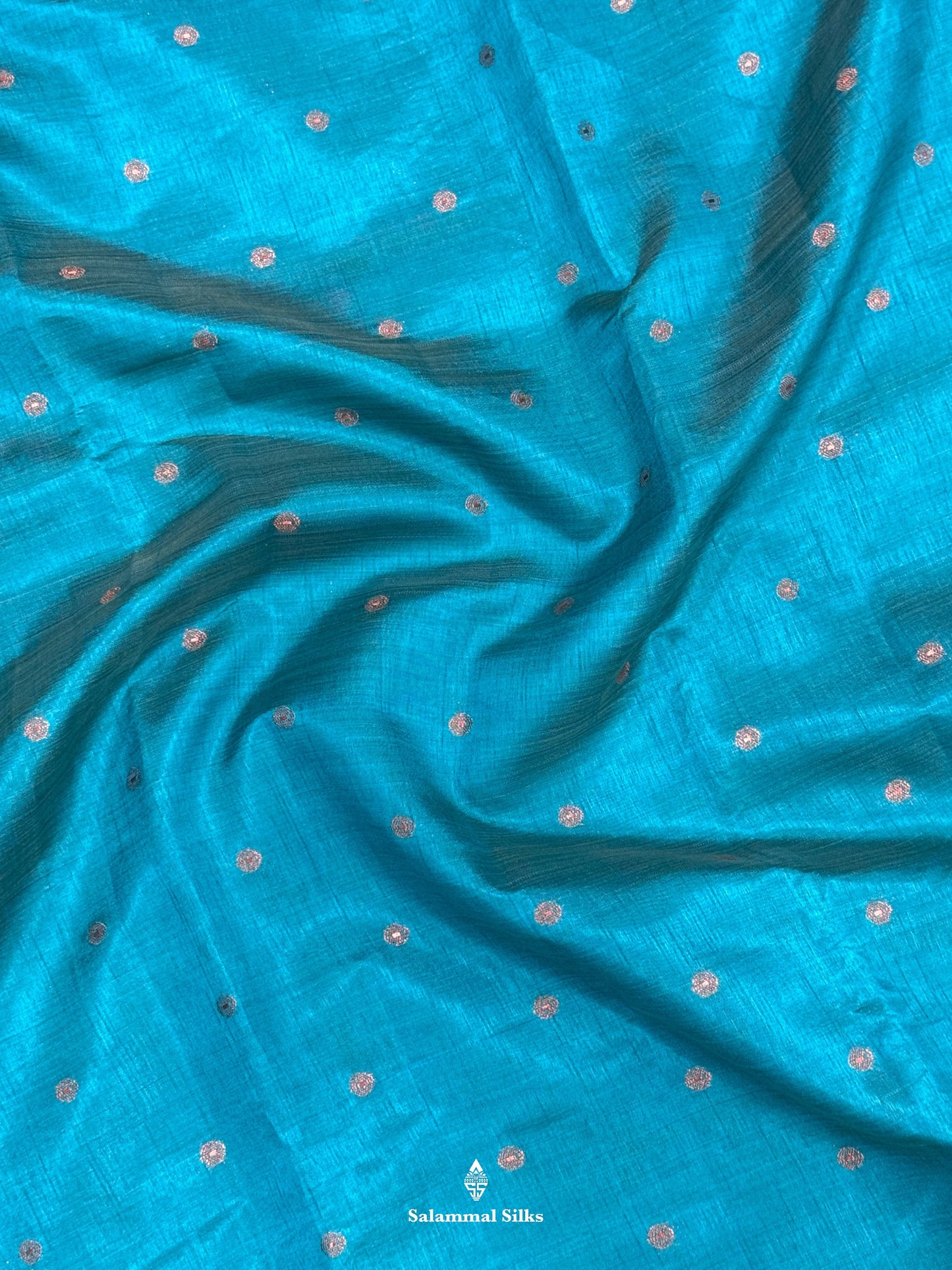 Fancy Saree With Copper Border (Multi colours Available)